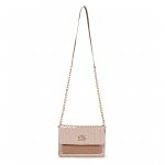 Bolsa Feminina Le Boy Tecido Elegante Pequena Tira Colo Luxo Moderna Corrente Tendencia Gaby Show